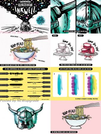 The Illustrator Ink Well | Brushes 3099635
