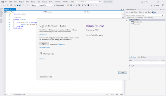 Microsoft Visual Studio Enterprise 2019 v16.6.2 (Build 16.6.30204.135) Multilingual