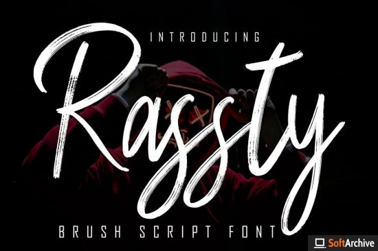 Rassty Brush Script Font