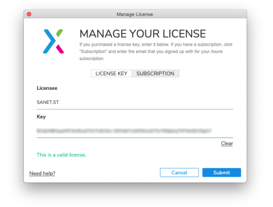 Axure RP 9.0.0.3699 Pro / Team / Enterprise Edition macOS