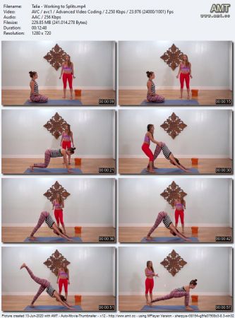 The Collective Yoga - Working to Splits
