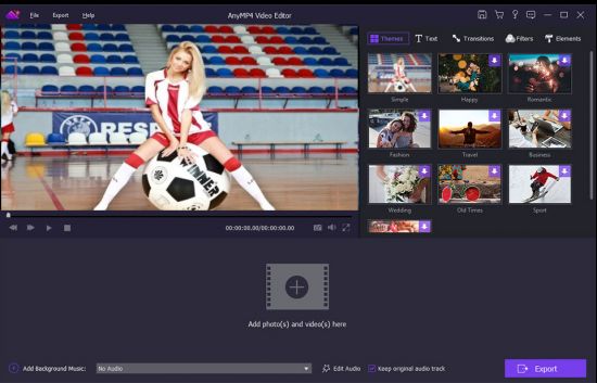 Portable AnyMP4 Video Editor 1.0.16 Multilingual