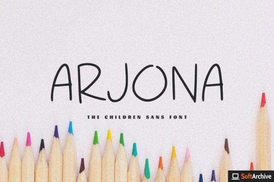 Arjona   The Children Sans Font