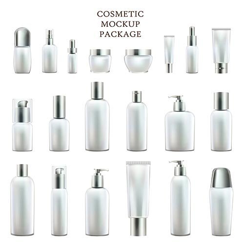 DesignOptimal Containers Body Face Skin Care Products