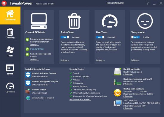 TweakPower 2.076 Multilingual