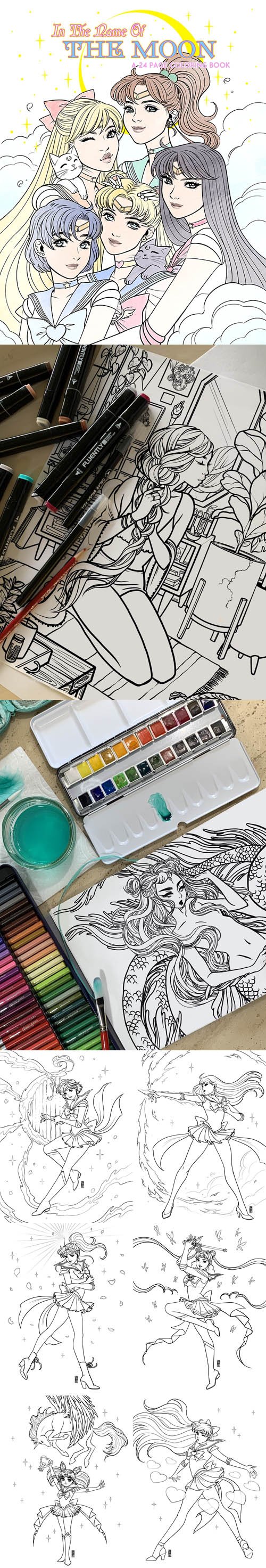 8 Coloring Book Pages