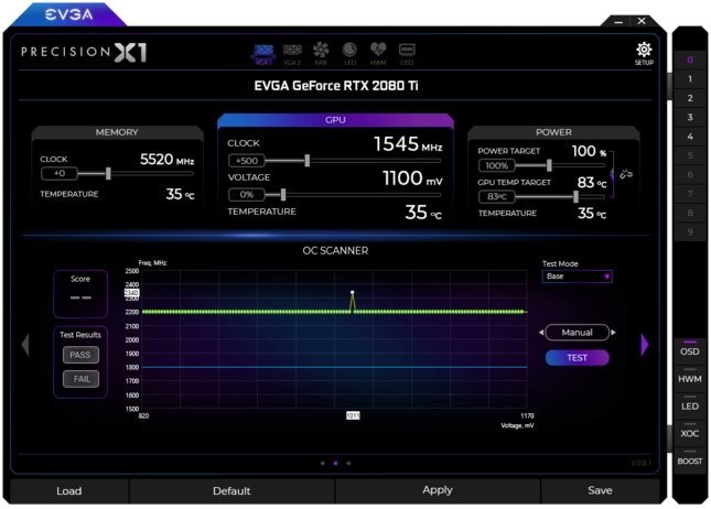 EVGA Precision X1 1.2.5.0