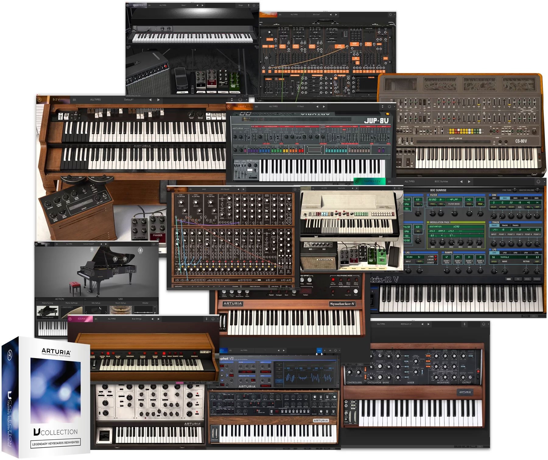 Vst collection. Arturia - Synth v-collection 2022. Arturia v collection 9. Arturia VST V collection 7. Arturia Synth collection.