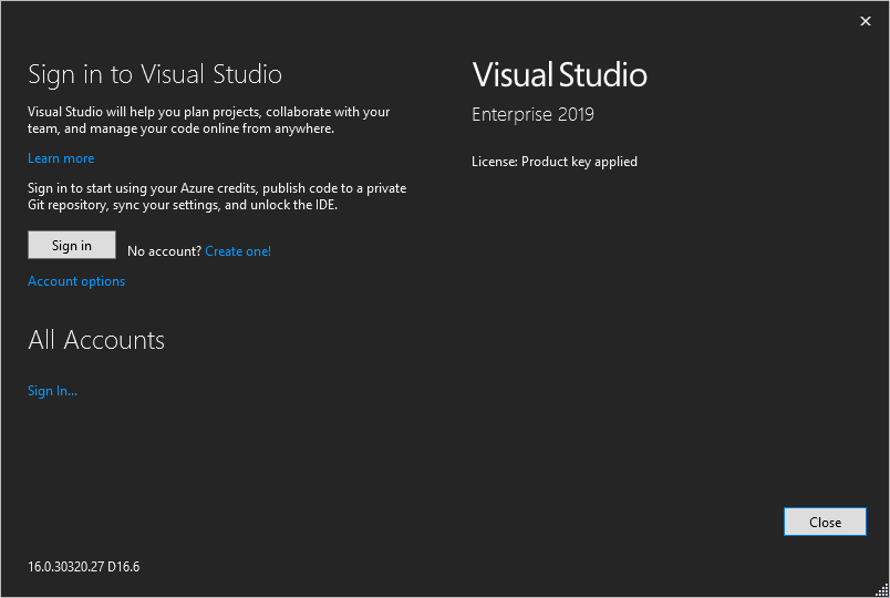 visual studio 2019 build tools