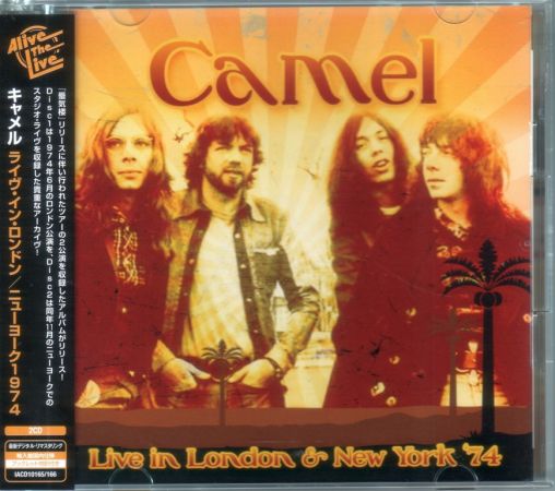 Camel - Live In London &amp; New York '74 (2019) {Japanese Edition}