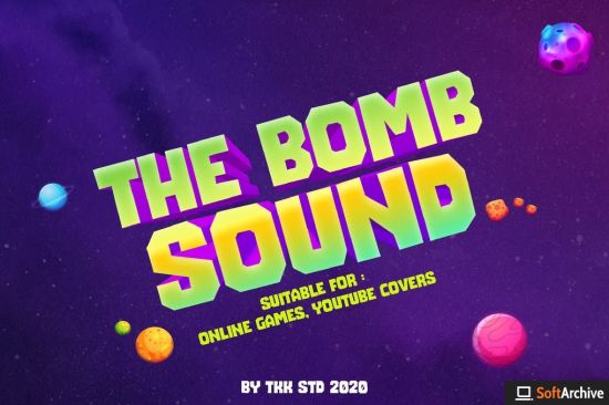 The Bomb Sound   gaming font