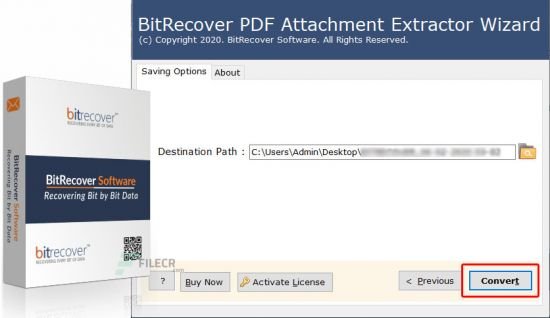 Portable BitRecover PDF Attachment Extractor Wizard 2.1.0