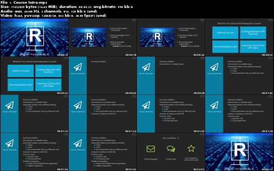  Statistics in R - The R Language for Statistical Analysis (Update)