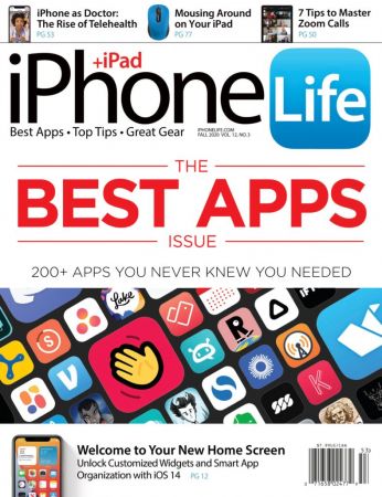 iPhone Life Magazine   Vol 12 , No 3, Fall 2020