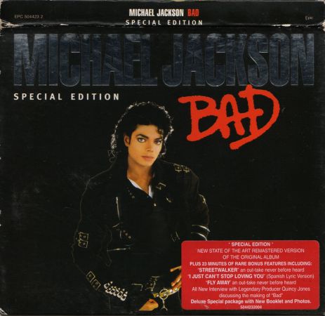 Michael Jackson - Bad (1987) {2001, Special Edition} CD-Rip