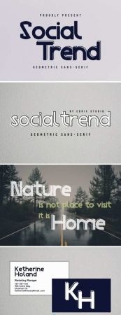 Social Trend Font