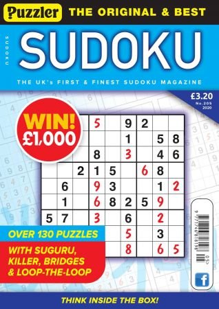 Puzzler Sudoku   Issue 205, 2020