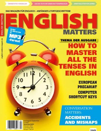 English Matters German Edition   Juli September 2020