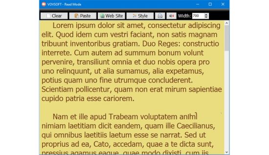 Portable VovSoft Read Mode 1.9