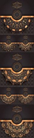 Luxury mandala decorative ethnic background element #2