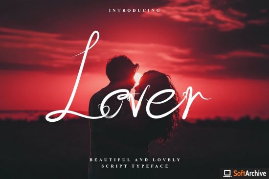 Lover   Romantic Valentine Script