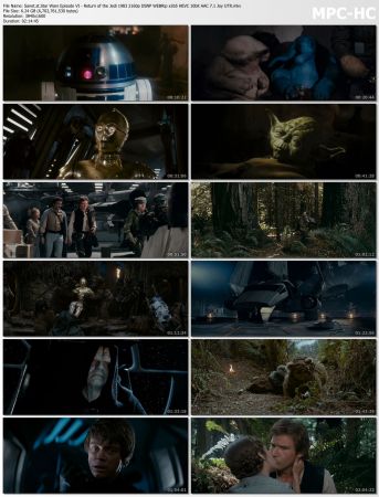 Star Wars Episode VI - Return of the Jedi 1983 2160p DSNP WEBRip x265 HEVC 10bit AAC 7.1 Joy UTR