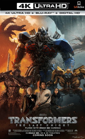 Transformers The Last Knight 2017 BluRay 10Bit 4K DD5.1 H265-d3g