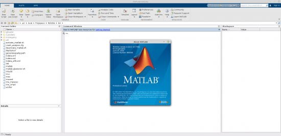 MathWorks MATLAB R2020a v9.8.0.1417392 Update 4 Only (x64) Linux
