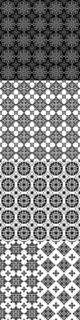 Mandala seamless pattern elegant ethnic motive