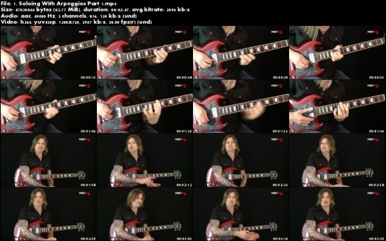  Guitar Lessons - Soloing With Arpeggios - Essential Guide 