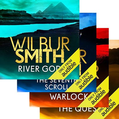 Ancient Egypt Series (#1 4) by Wilbur Smith (Audiobook)