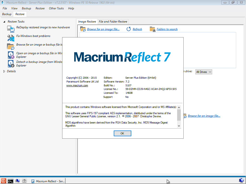 macrium reflect 7.2 license key