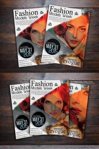 Fashion Models Week Flyer