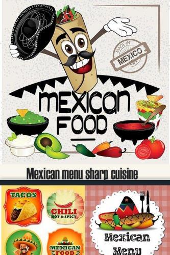Mexican menu sharp cuisine