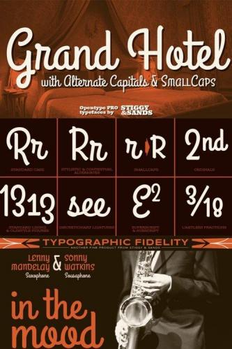 Grand Hotel Pro Font