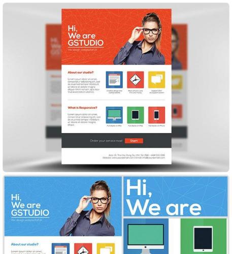 Web Studio Flyer