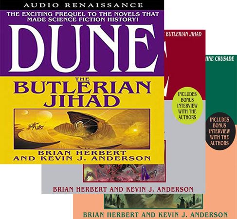 Legends of Dune Trilogy by Brian Herbert & Kevin J. Anderson (Audiobook)