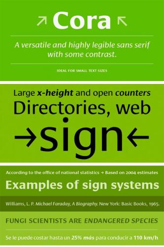 Cora Font Family