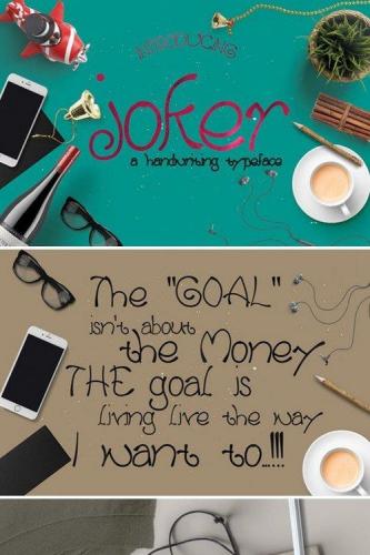 Joker Handmade Typeface 785913