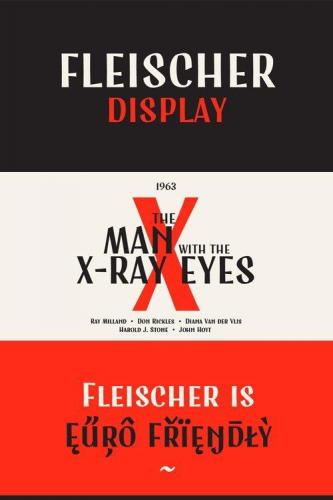Fleischer Display Font