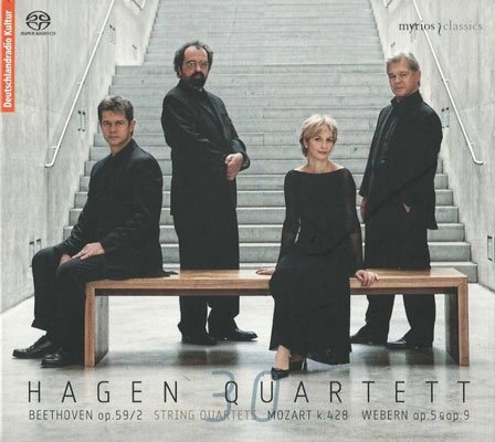Hagen Quartett – Beethoven, Mozart &amp; Webern: String Quartets (2012) FLAC
