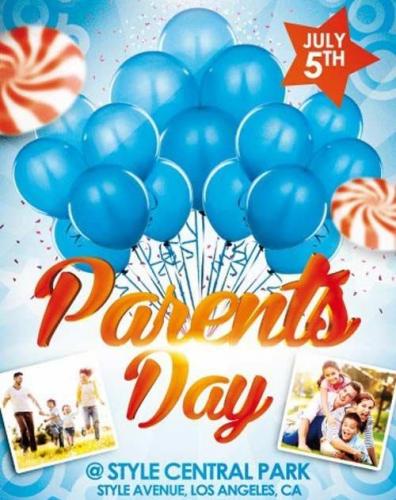 Parents Day PSD Flyer Template
