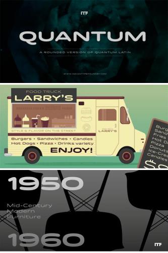 Quantum Latin Rounded Font Family