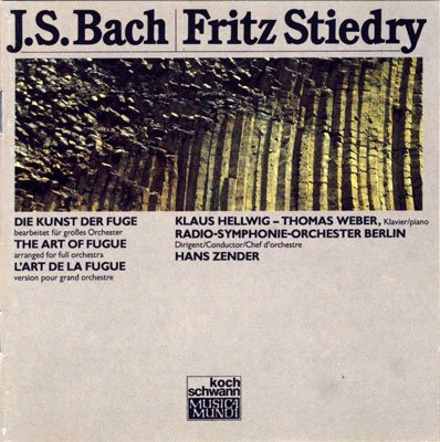 Klaus Hellwig, Thomas Weber – J.S.Bach / Fritz Stiedry: Die Kunst der Fuge (1988) FLAC