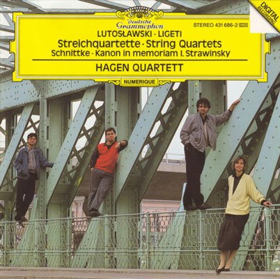 Hagen Quartett – Lutosławski, Ligeti: Streichquartette / Schnittke: Kanon In Memoriam I. Strawinsky (1991) FLAC