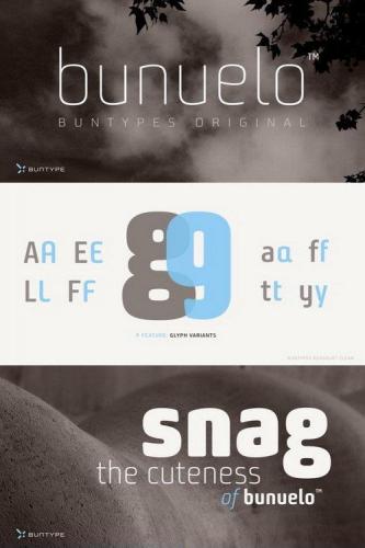 Bunuelo Clean Pro Font Family