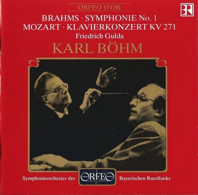 Friedrich Gulda – Mozart: Piano Concerto No. 9 / Brahms: Symphony No. 1 (1992) FLAC