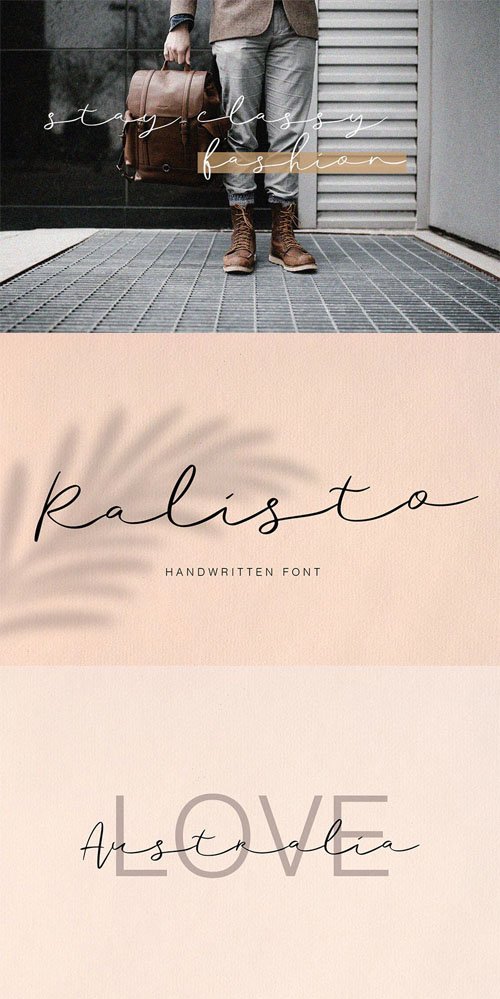 Ralisto Handwritten Font