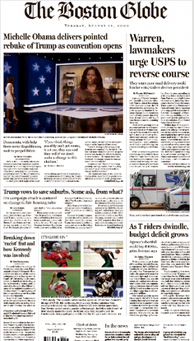  The Boston Globe - August 18, 2020 