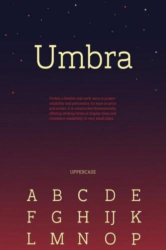 Umbra Font